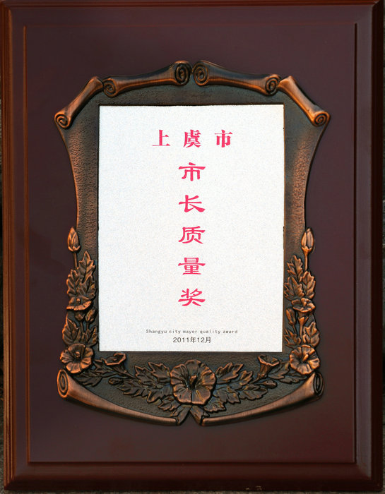 上虞市市長質量獎